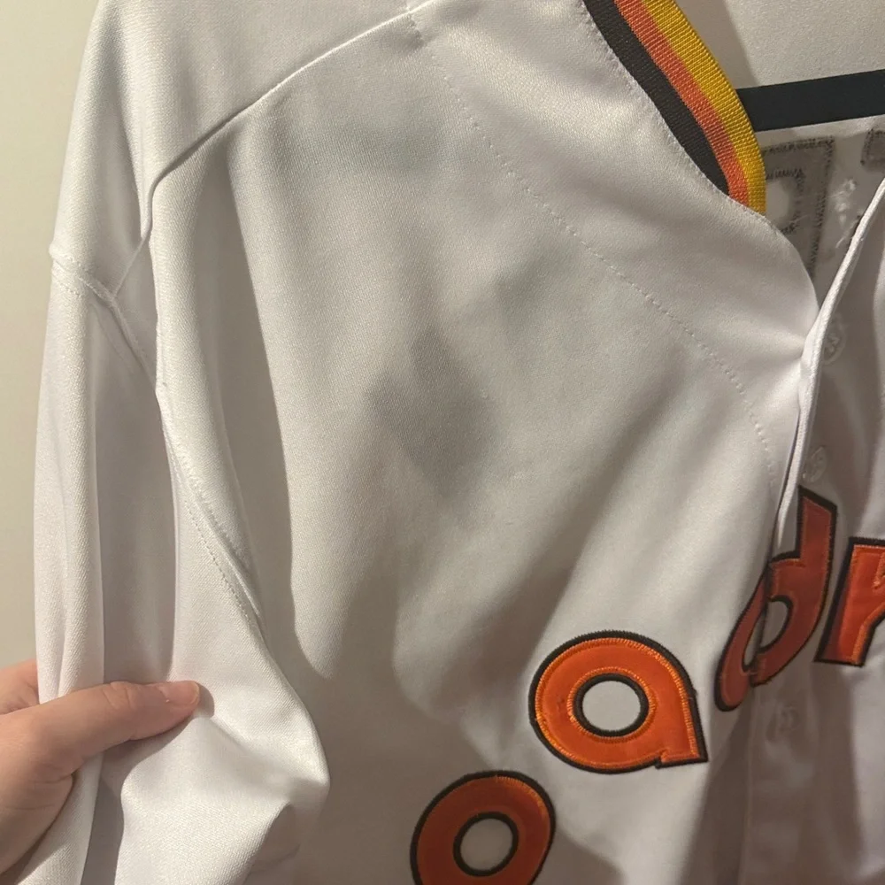 Majestic Authentic White Jersey - Picture 3 of 4